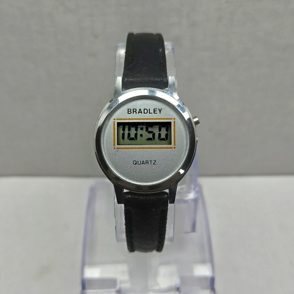 Womens Bradley Quartz Digital Watch 1980 Vintage Working New Battery - Picture 1 of 11